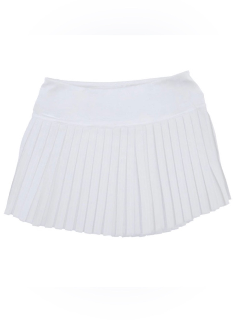 Suzette Collection White Tennis Skirt